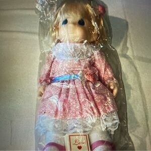 Precious Moments Pink and Blue Doll 90’s